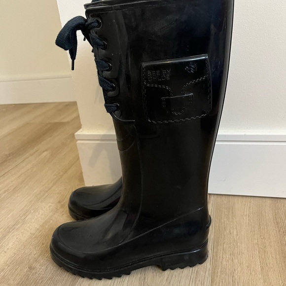 See by Chloe rain boots - Picture 3 of 3